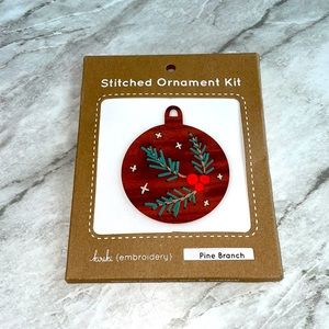 NEW Kiriki embroidery Stitched Ornament Kit